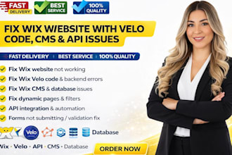 wix dynamic pages wix landing page wix studio velo code database wix cms website