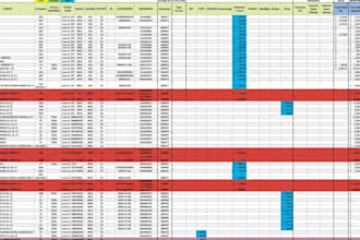 haré data entry, copiar y pegar, investigación web y tareas en excel