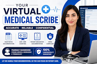 be your professional medical scribe