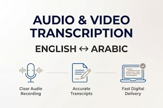 transcribe video and audio into text