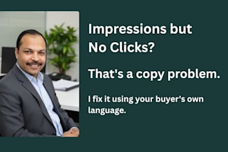 write facebook ad copy built from your buyers own language
