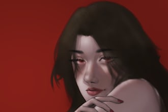 design stylized character with dynamic pose