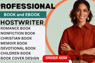 ghostwrite christian devotional memoir or inspirational ebook