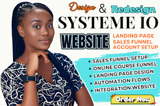 create sales funnel in systeme io, go high level, groove funnel, landing pages
