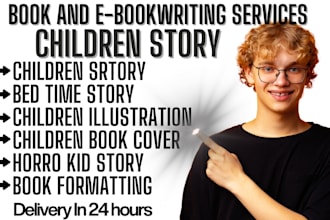 children book ghostwriter engaging children book writer kid moral story book