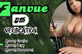 do fanvue verification, setup, promotion