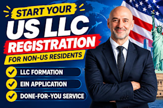 form your US llc and prepare your ein application as a non US resident