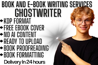 be a non fiction ebook writer ghost book writer ghostwriter suspense book editor