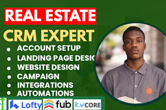 build gohighlevel or xleads CRM, funnels for real estate and tour business