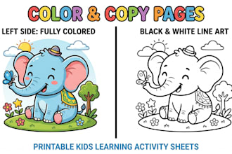 design kids coloring pages