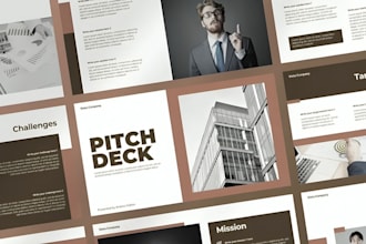 design logistics startup pitch deck funding and investor presentation in ppt