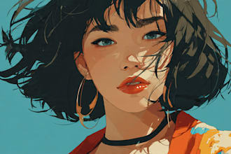 draw awesome illustration with realistic style