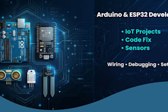 design arduino and esp32 iot systems