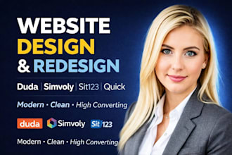 design redesign duda agency website sit123 quick website simvoly funnel site