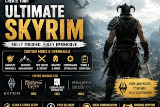 create immersive skyrim bg3 ck3 hoi4 modpacks custom overhauls and gameplay