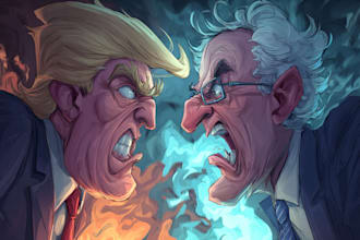 design personalized political caricatures for campaigns