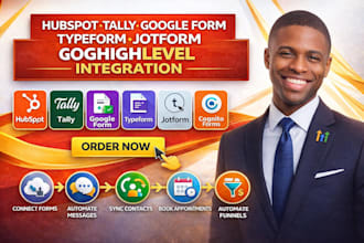 hubspot tally google form typeform jotform cognito form gohighlevel integration