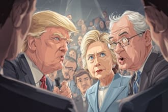craft bold and expressive political cartoons