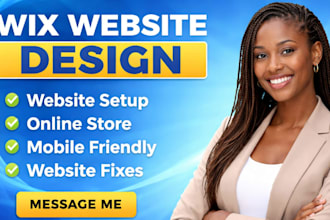design and redesign wix website wix expert responsive seo