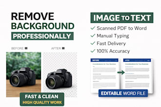 convert PDF to word or word or retype scanned PDF