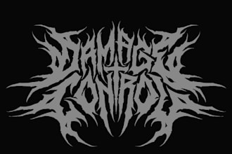 design a bold and powerful groove metal logo