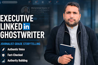 be your linkedin ghostwriter and build your personal brand