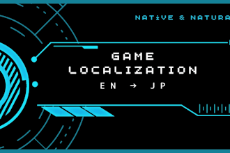 localize your game into natural japanese for players