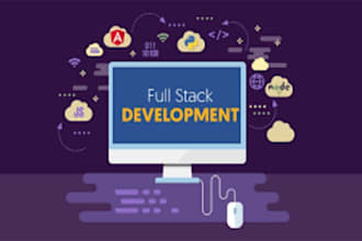 do fullstack website development, landing pages , business card webistes