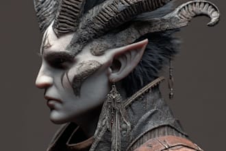 horror and fantasy horror character