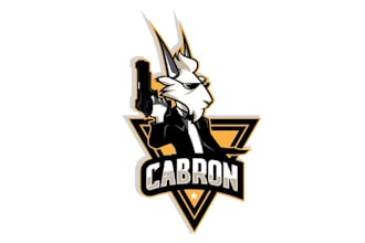design modern e sports gaming theme logo