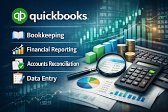 do accounting and bookkeeping using quickbooks and excel