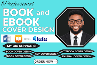 do fiction and nonfiction book cover design ebook cover design kdp cover design