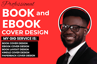 do fiction and nonfiction book cover design ebook cover design kdp cover design