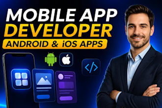 develop android app, ios app and custom mobile application