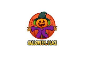 design halloween website and podcast logo