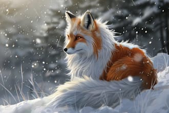 draw custom furry art for you