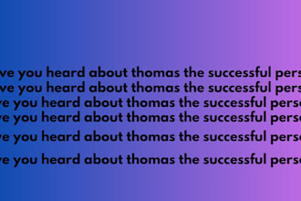 tell you story about thomas