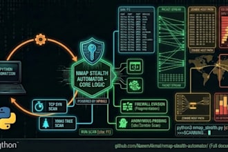 develop custom python scripts for cybersecurity and automation