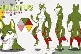 draw fury reference sheet nsfw furry art ref sheet furry artist commission