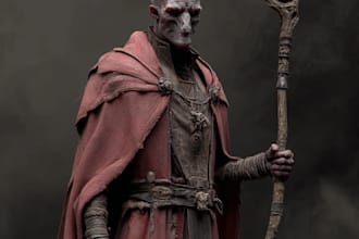 fantasy horror and fantasy horror character