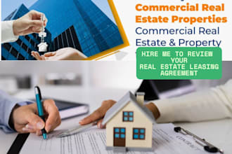 draft and review real estate contracts, lease agreements, and sale agreements