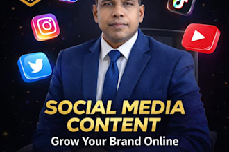 write social media post