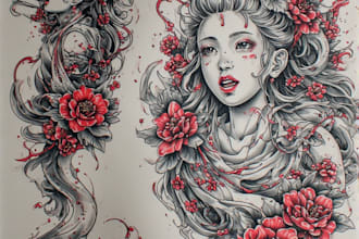 do amazing anime tattoo design