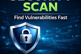 perform a website security scan and vulnerability report