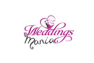 create amazing event logo for our wedding mania web shop