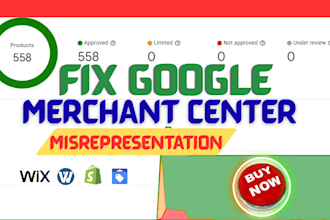 fix google merchant center misrepresentation