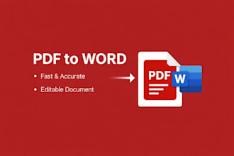convert PDF to word with accurate formatting