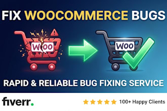 fix woocommerce bugs, checkout errors, and wordpress ecommerce issues