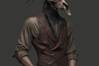 fantasy horror and fantasy horror character