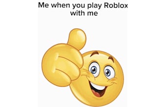 play roblox with you